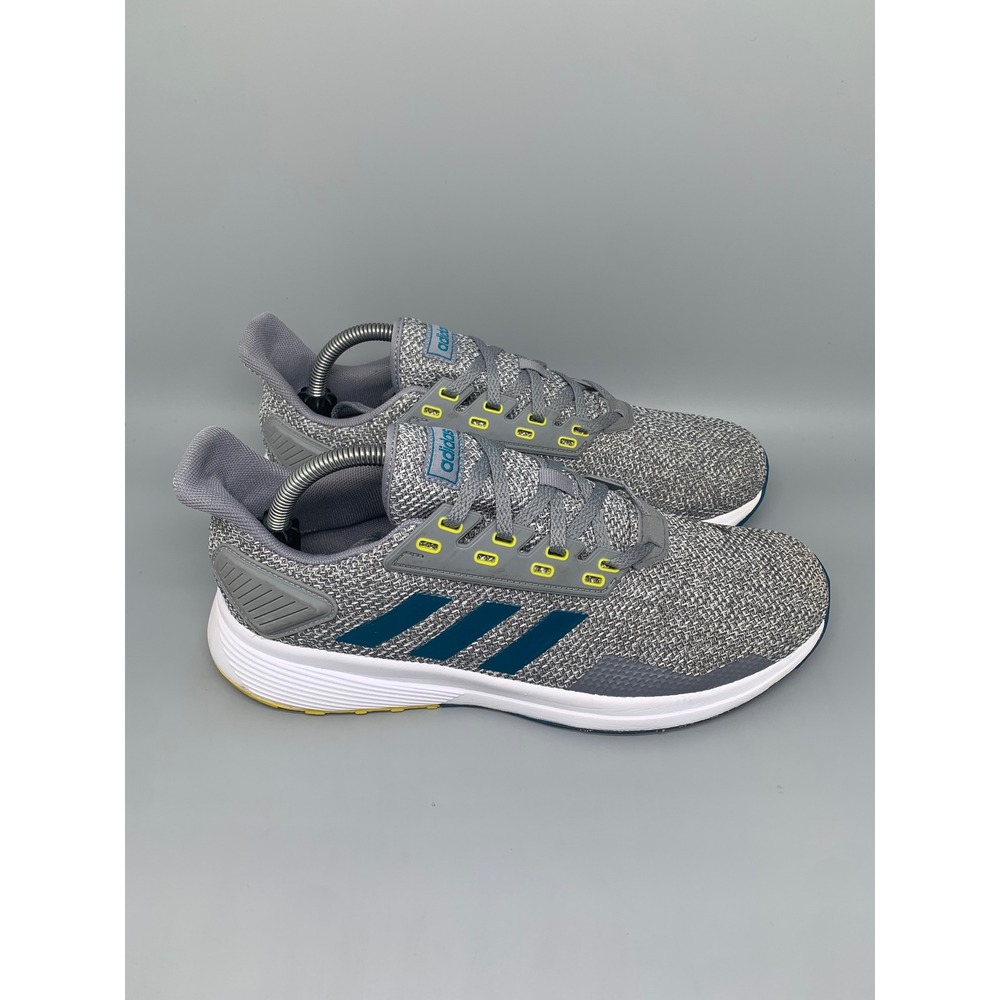 Adidas Duramo 9 Gray Blue Running Shoes BB6920‎ Men's Sz 9